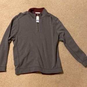 Men’s tommy bahama quarter zip pullover. New with tags
